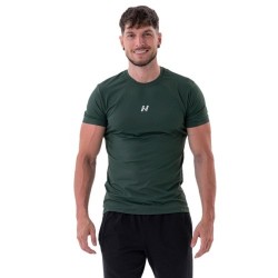 Pánske tričko Nebbia „Reset“ 327 Dark Green - L