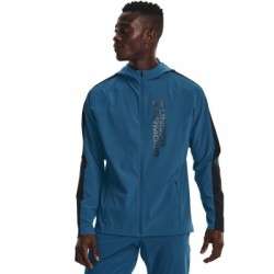 Pánska bežecká bunda UNDER ARMOUR UA OutRun the STORM Jacket-BLU