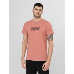 4F-MENS T-SHIRT TSM026-65S-PALE CORAL Oranžová S