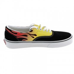 VANS-UA Era (Flame) black/true white Čierna 45