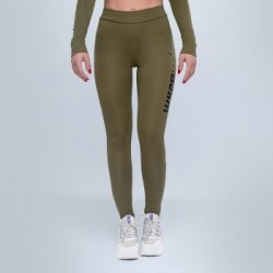 GymBeam Dámske legíny Advanced Olive  S