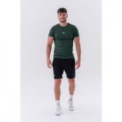 NEBBIA Pánske Tričko Reset Dark Green  XXLXXL