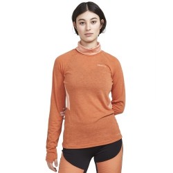CRAFT ADV SubZ Wool LS 2 W oranžová - L
