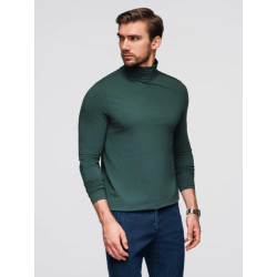Moderný zelený pánsky rolák V7 LSCL-0130