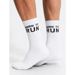 Biele pánske ponožky RUN