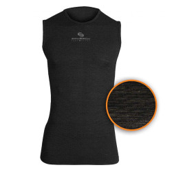 Unisex tielko Brubeck Multifunctional Base Layer 3D Graphite - M