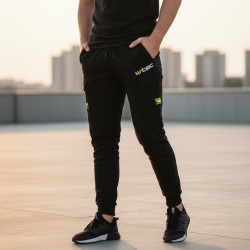 Tepláky W-TEC Signature čierna - M