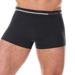 Pánske boxerky Brubeck Wool Comfort Graphite - XL
