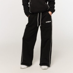GymBeam Dámske tepláky Varsity Black  M