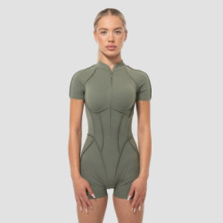 GymBeam Dámsky overal Cosmo Olive  L