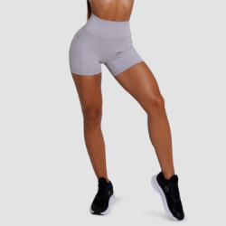 GymBeam Dámske šortky FIT Mist Grey  SS