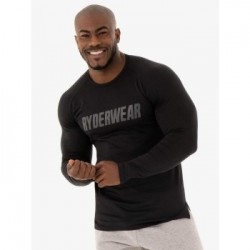 Ryderwear Tričko Long Sleeve T-shirt Flex Black  S