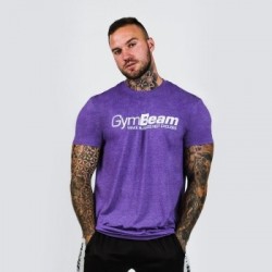 GymBeam Tričko Make Muscles Heather Purple  M