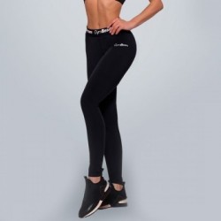 GymBeam Dámske legíny Simple Black  S