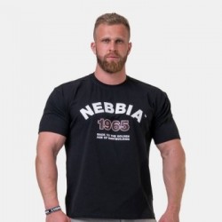 NEBBIA Tricko Golden Era Black  M