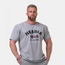 NEBBIA Tricko Golden Era Grey  M