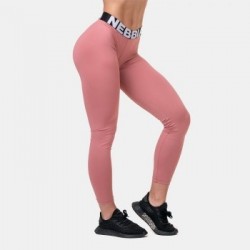 NEBBIA Dámske legíny Squat Hero Scrunch Butt Old Rose  M