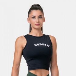 NEBBIA Dámske tielko Fit & Sporty Black  S