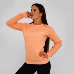 GymBeam Dámska mikina Basic Jumper Powder Peach  SS