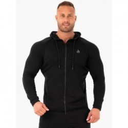 Ryderwear Pánska mikina Athletic Zip Up Hoodie čierna  SS