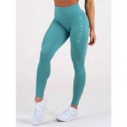 Ryderwear Dámske legíny Staples Scrunch Bum Teal  SS