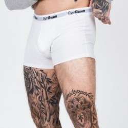 GymBeam Boxer briefs Essentials 3Pack White