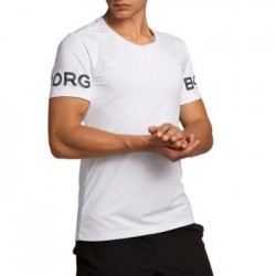 BJÖRN BORG Pánske Tričko Borg Tee Brilliant White  S