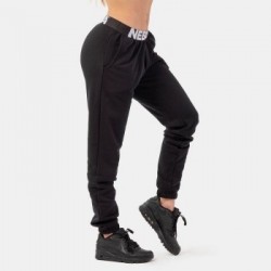 NEBBIA Dámske tepláky Iconic Mid-Waist Black  S