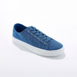 Plátené tenisky na platforme