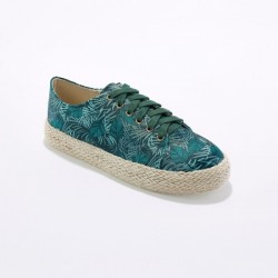 Tenisky na platforme, s potlačou